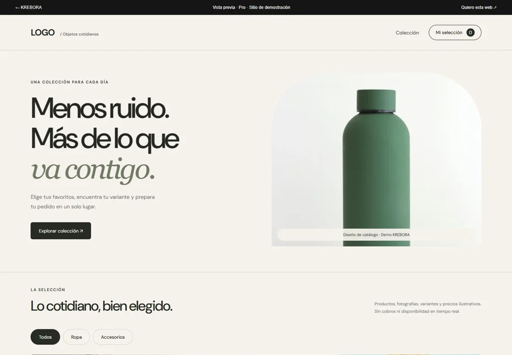 Vista previa de Selecto