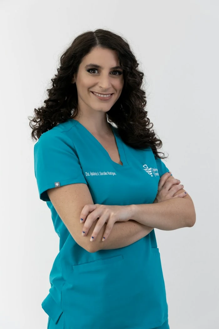 Retrato ilustrativo de profesional de salud
