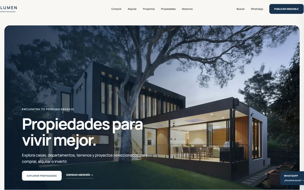 Vista previa de LUMEN Propiedades