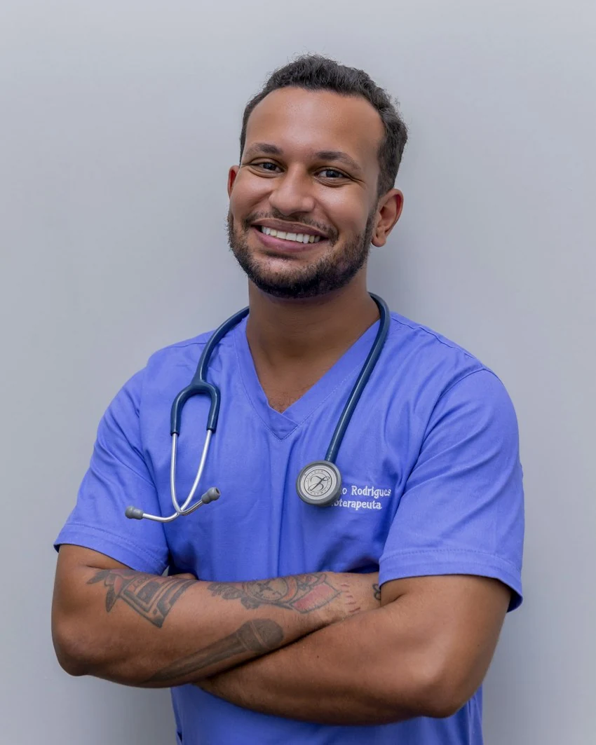 Fotografía ilustrativa de profesional de salud